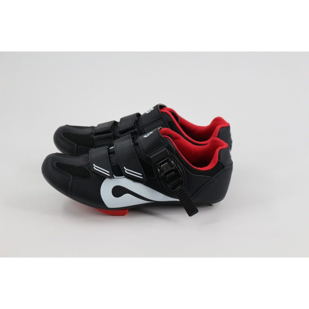 Peloton Cycling Shoes Black and Red (With Cleats) - Size 39 Womens 8.5 Mens 6.5